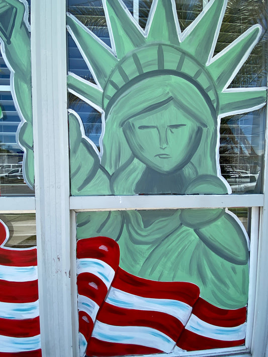 Storefront Window Painting