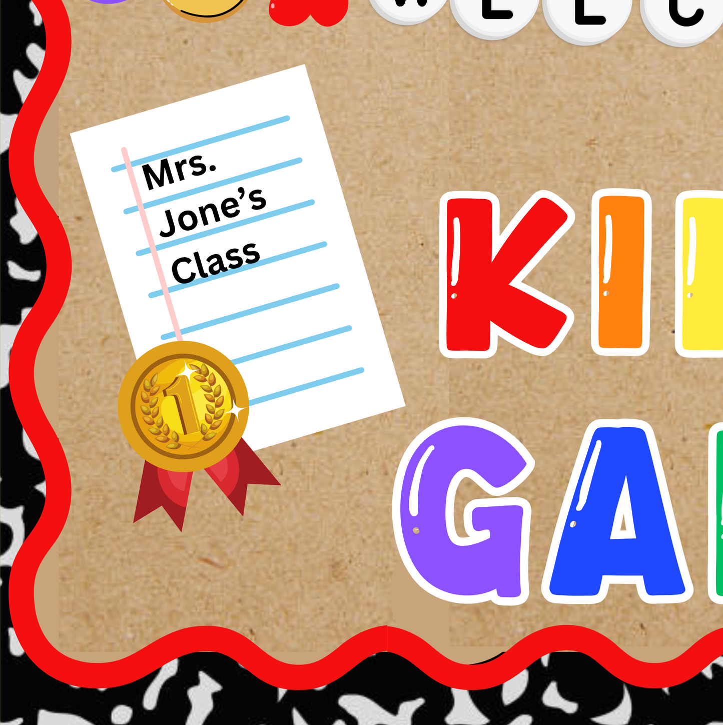Classroom Welcome Banner (5ft)